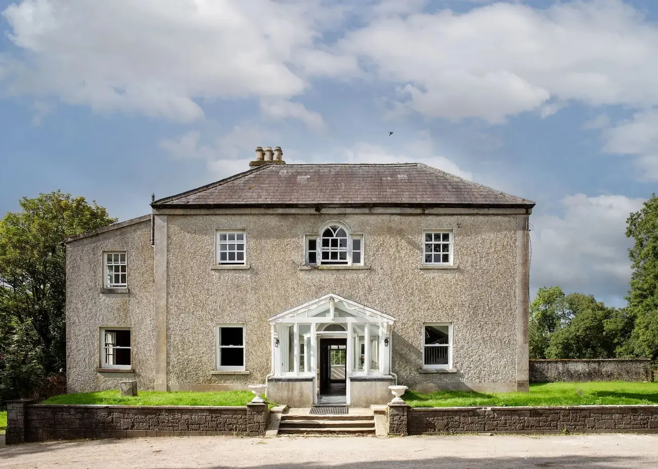 Mountrothe House, a Georgian country house built in 1765 in County Kilkenny